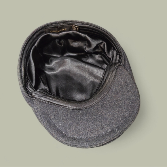 DOCKERS Hipster Flat Cap Peaky Blinders Baker Boy Hat - Picture 7 of 8